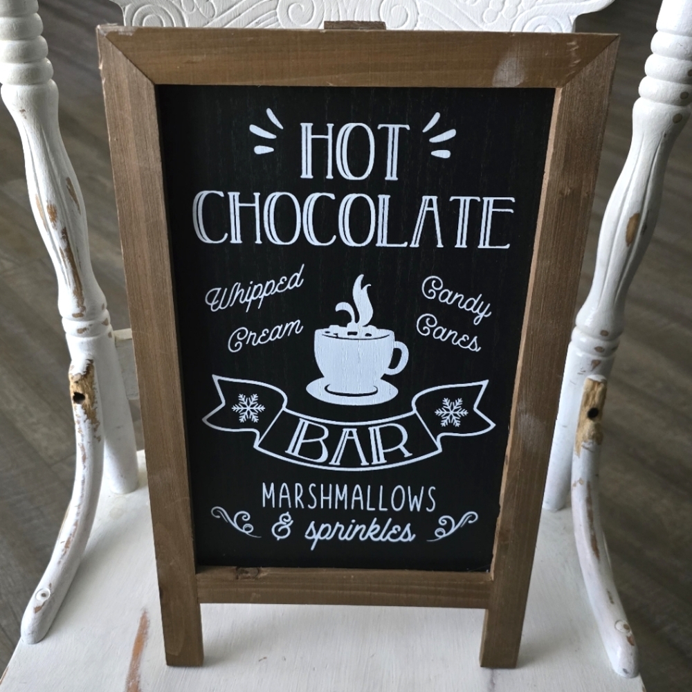 Hot Chocolate Bar Sign